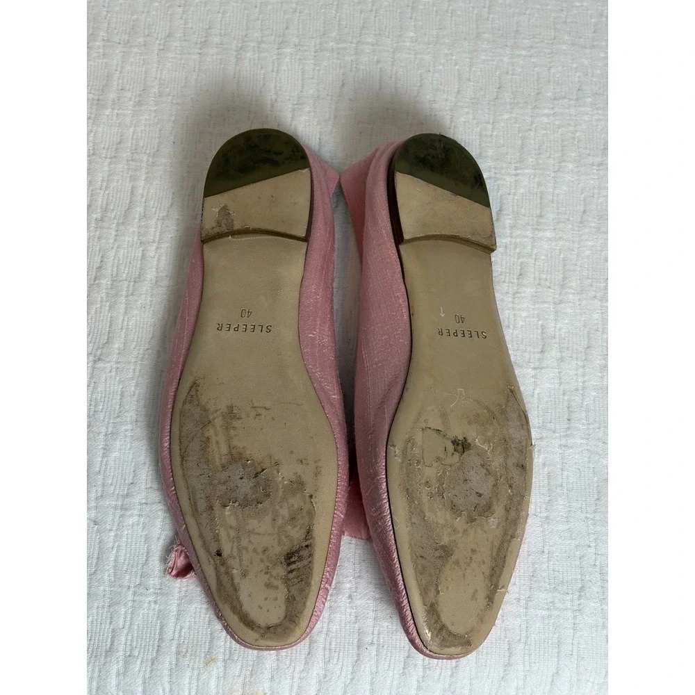 Sleeper Cloth Ballet Flats, Mille Flats, Pink, EU40